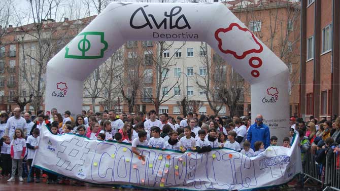 Imagen de archivo de una actividad deportiva infantil.