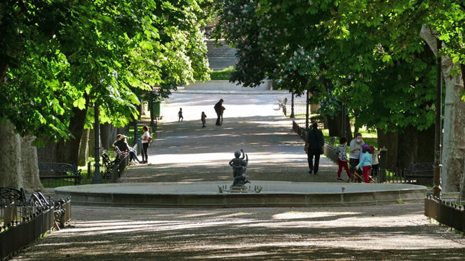 Jardín de San Antonio.