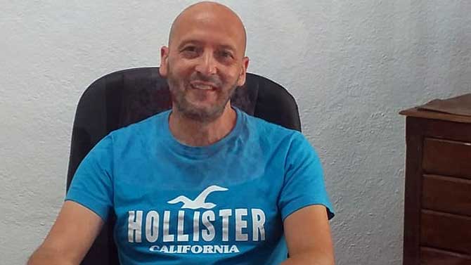 Matías Jiménez, alcalde de Poyales del Hoyo.