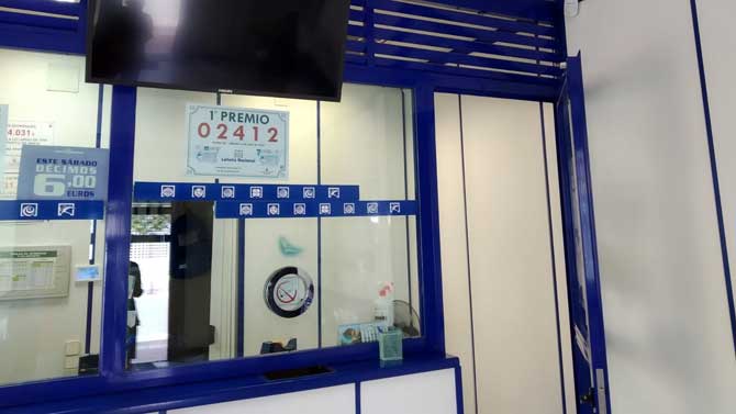 Administración de loterías número 2 de Las Navas.