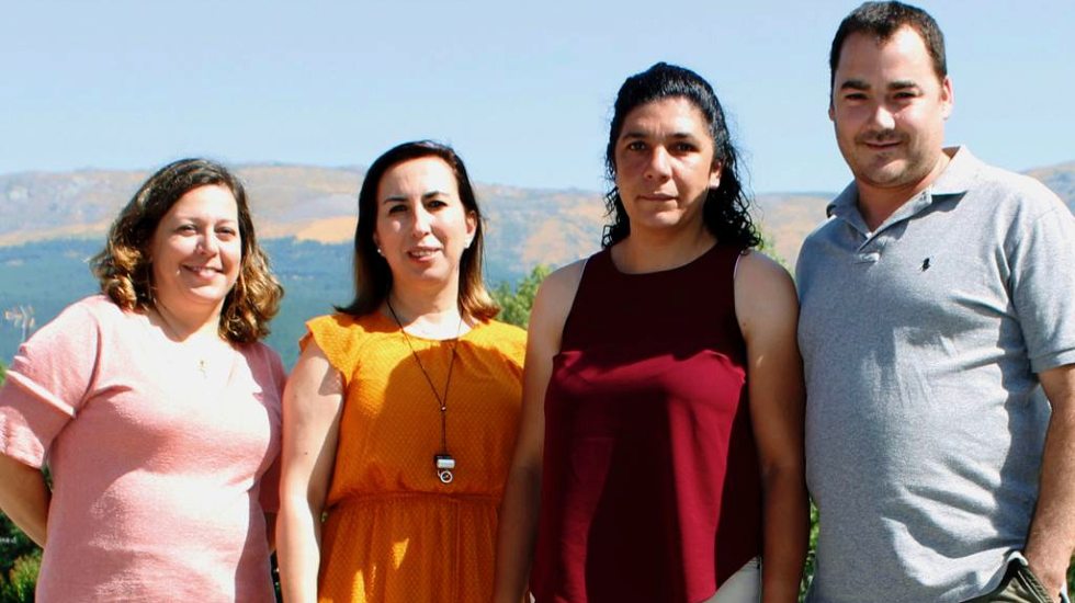 Comcejales del PP en La Adrada.