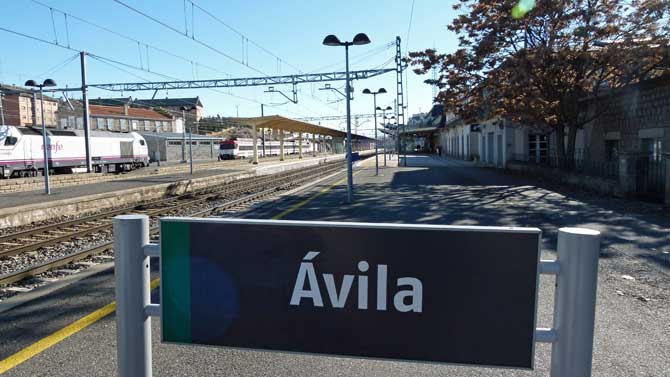 Estación de Ávila.