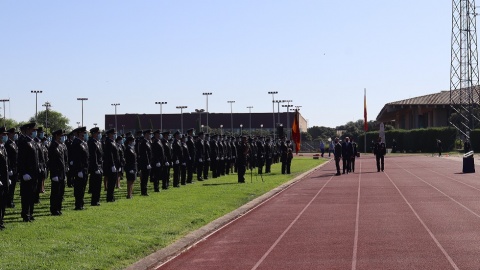 Jura de la XXXV promoción de la escala básica de la Policia
