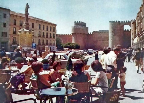 1966. Terraza de Pepillo. Foto E. Lavandiera. Colec. Rafael Gómez Benito.