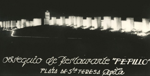 1962. Postal de Pepillo, Foto Mayoral, 1962.