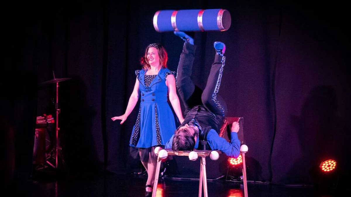 el Espectáculo ‘Malabarian on the rox’ de la compañía Roxi Katcheroff.