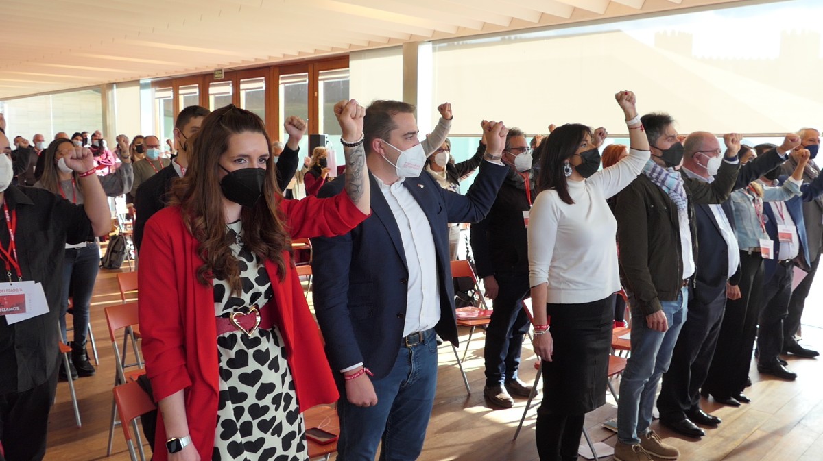 Congreso del PSOE de &Aacute;vila en 2021.