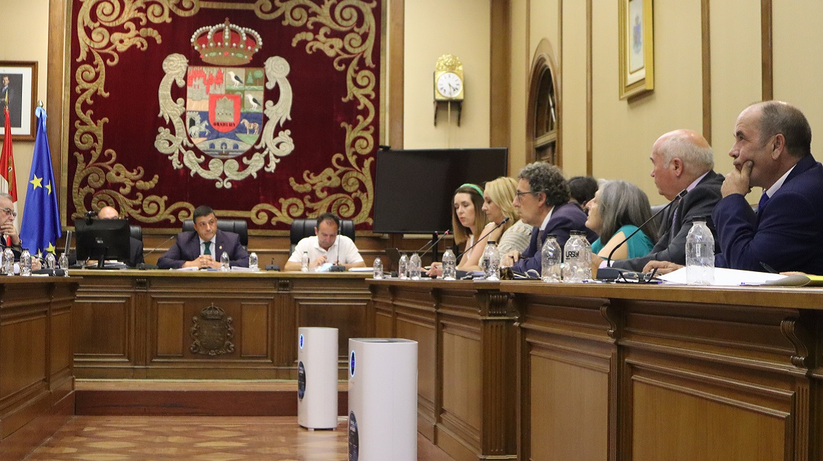 Pleno de julio en la Diputación Provincial.