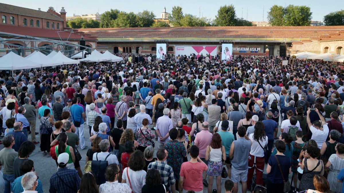 Presentación en Madrid del proyecto político Sumar.