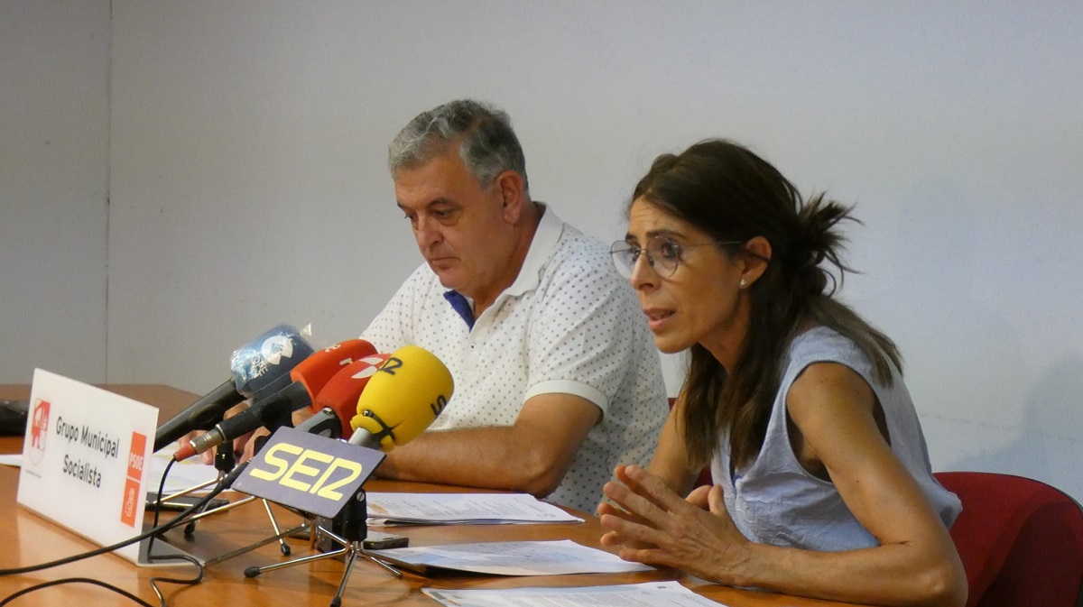 Manuel Jiménez y Yolanda Vázquez, del PSOE Ávila.