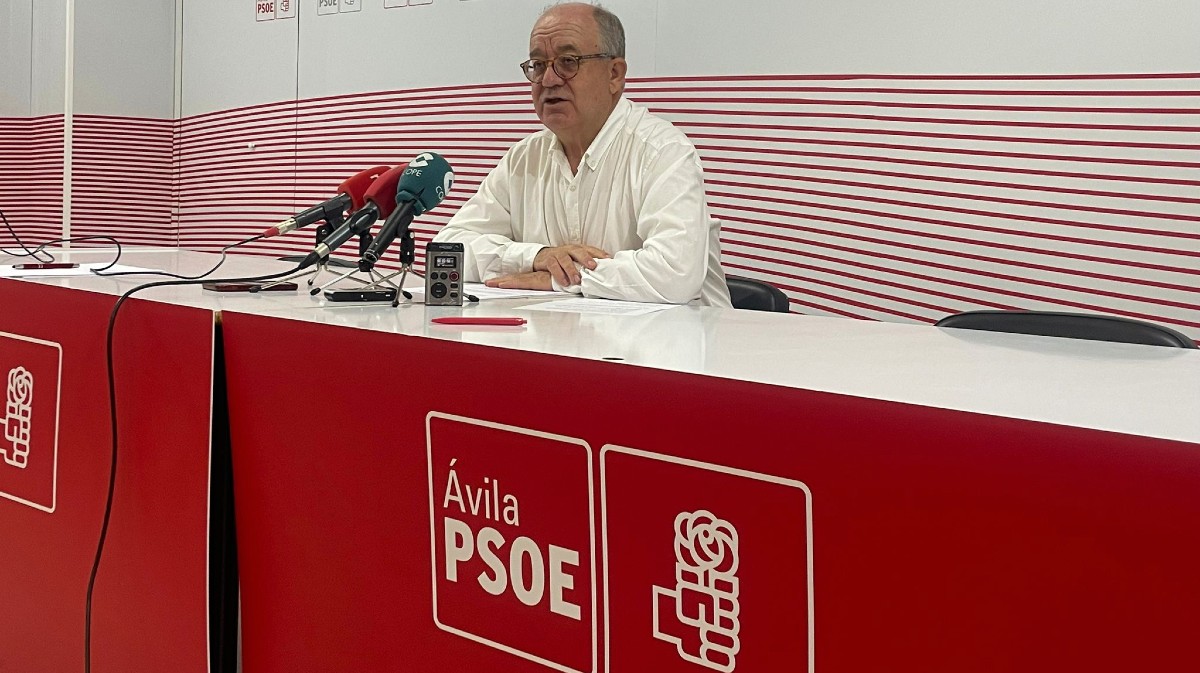 Jesús Caro en rueda de prensa.