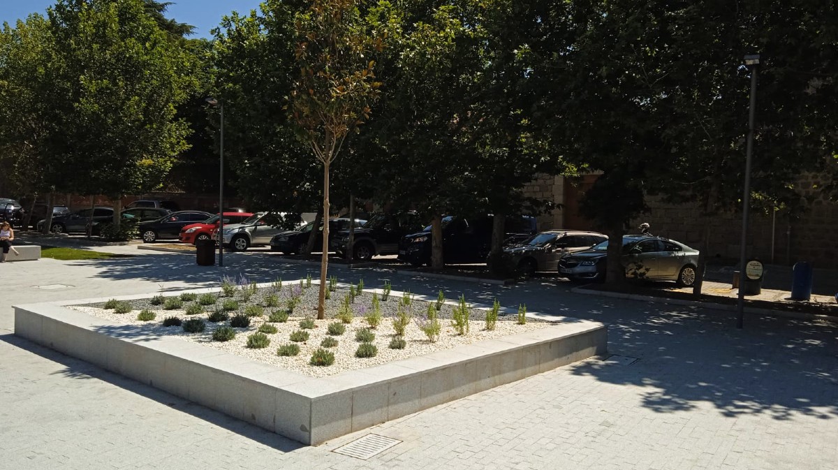 Nueva imagen de la plaza Fuente el Sol.