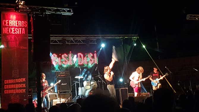 Imagen de archivo del festival de Cebrerock.