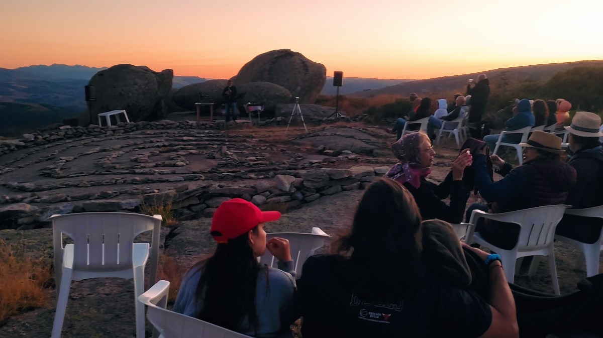 Recital de Hita-Zarém en el Centro de Arte y Naturaleza Cerro Gallinero.