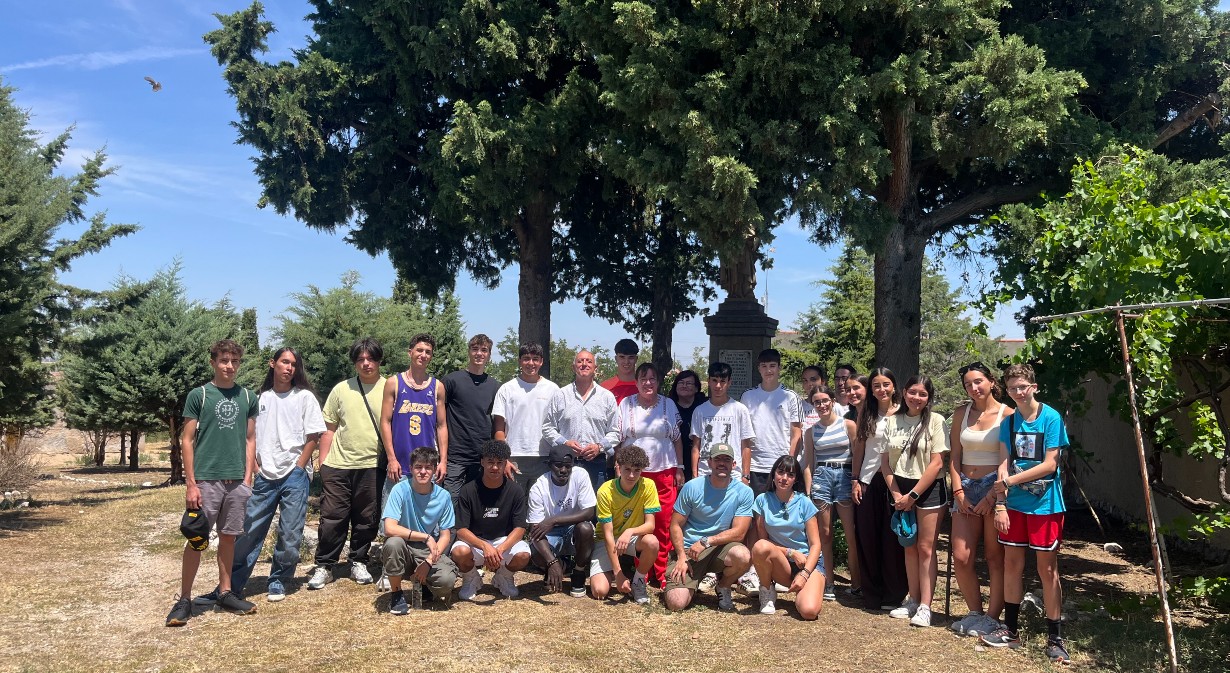 Participantes en el campo de trabajo de Gotarrendura.