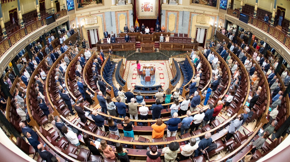 Pleno en el Congreso de los Diputados.