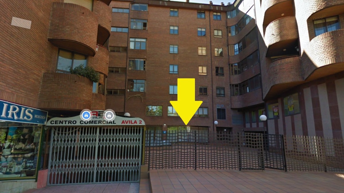 Sede temporal de CEOE Ávila.