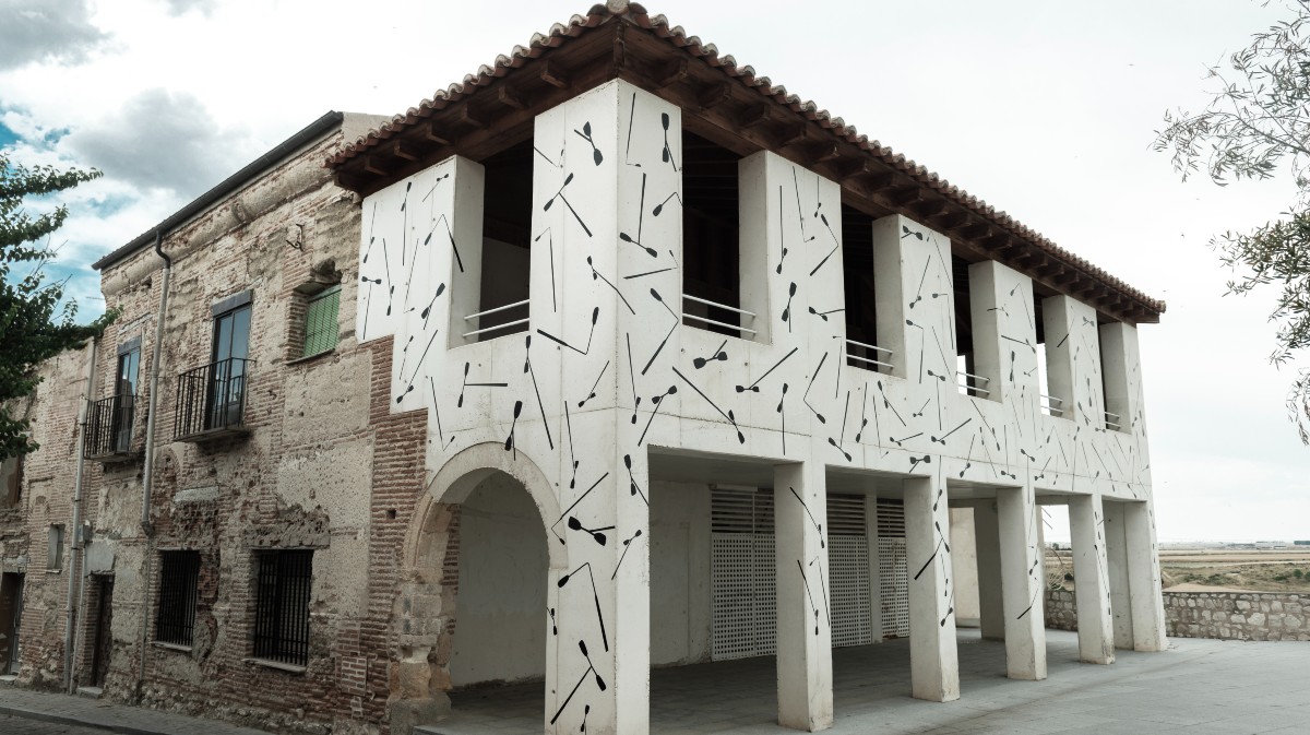 Intervención de Vicente de Mello en la Casa del Miardor del Río Adaja, en Arévalo.