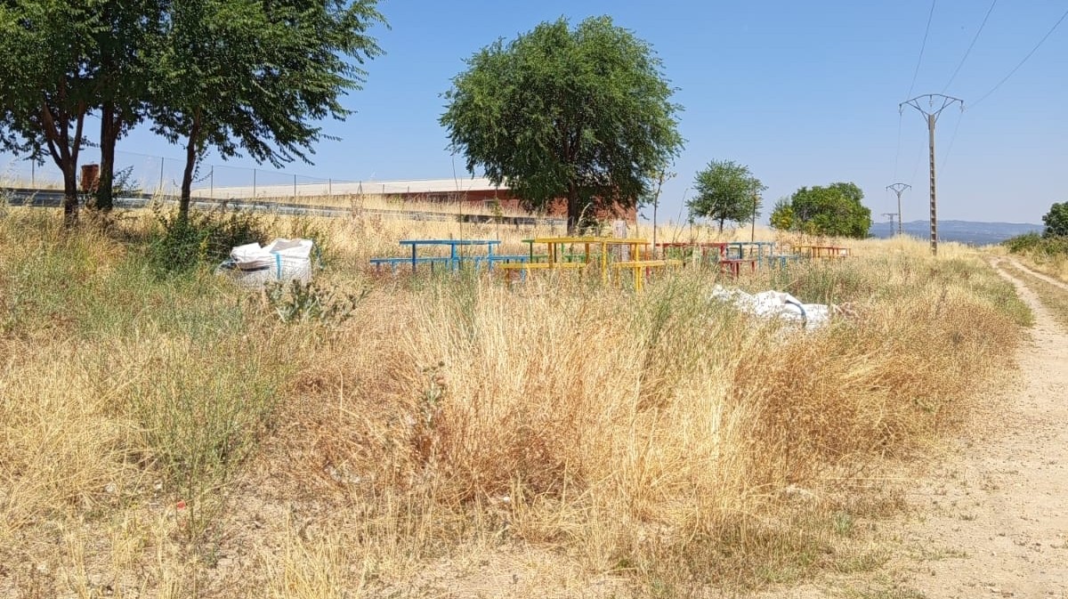 Zona del merendero de Robledillo, en Solosancho.