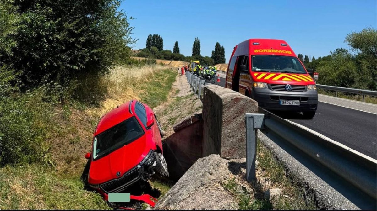Un accidente de tráfico en Villatoro se salda con un herido