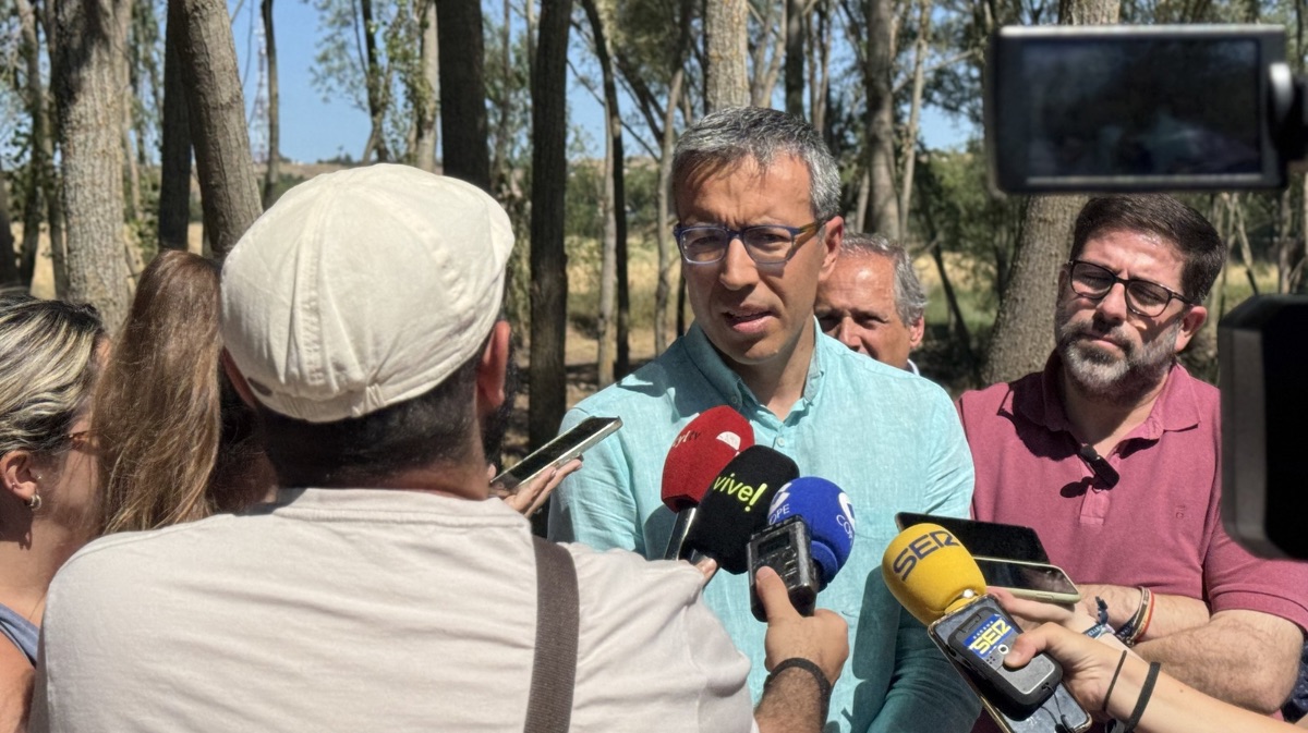 Pendientes de autorizaciones para derribar parcialmente el azud del río Adaja