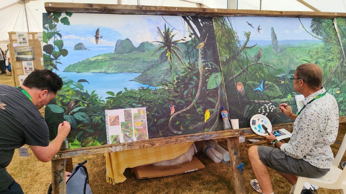 Presencia de &Aacute;vila en la Global Birdfair de Reino Unido.