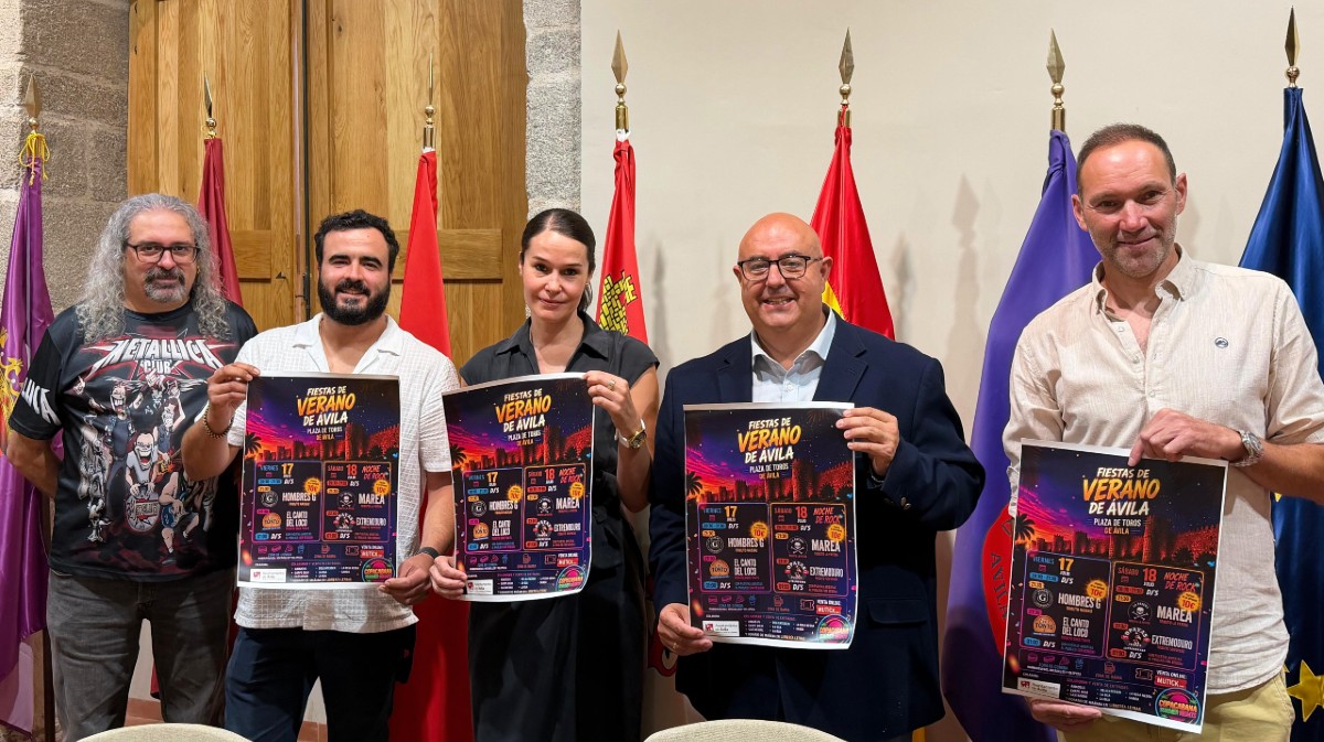 Presebtaci&oacute; de los conciertos tributo de las Fiestas de Verano.