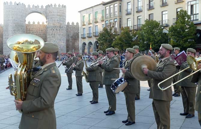 Imagen de archivo de un concierto de m&uacute;sica militar.