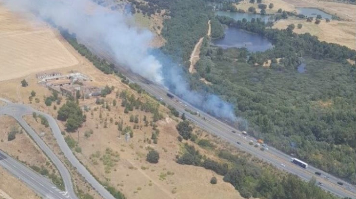 Dos incendios marcan la jornada del domingo