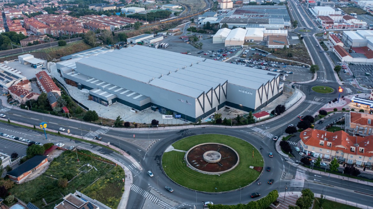 Instalaciones de Nissan en &Aacute;vila.