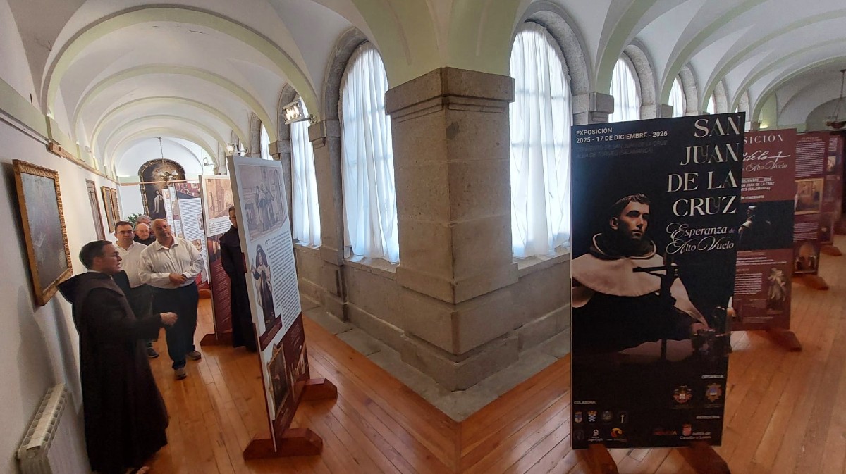 El claustro de La Santa se abre al público para recordar a San Juan de la Cruz