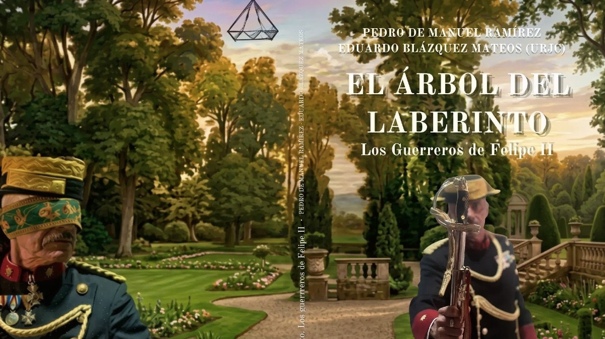 Cubierta del libro &lsquo;El &aacute;rbol del laberinto. Los 9 guerreros de Felipe II&rsquo;.