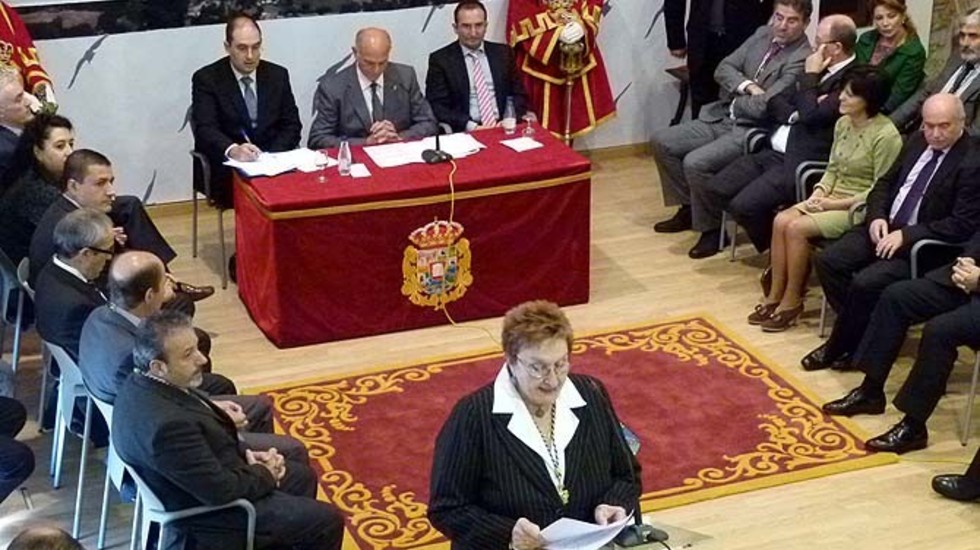 Homenaje a alcaldes veteranos en 2013.