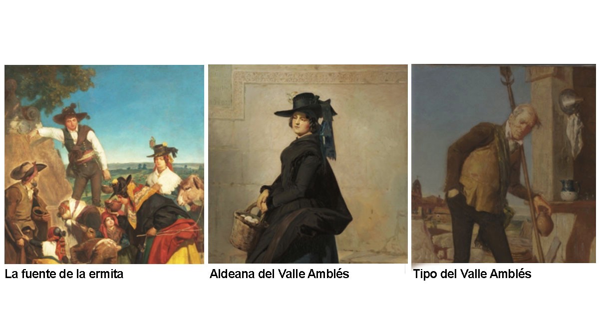 Obras de Valeriano D. B&eacute;cquer en el Museo del Prado.