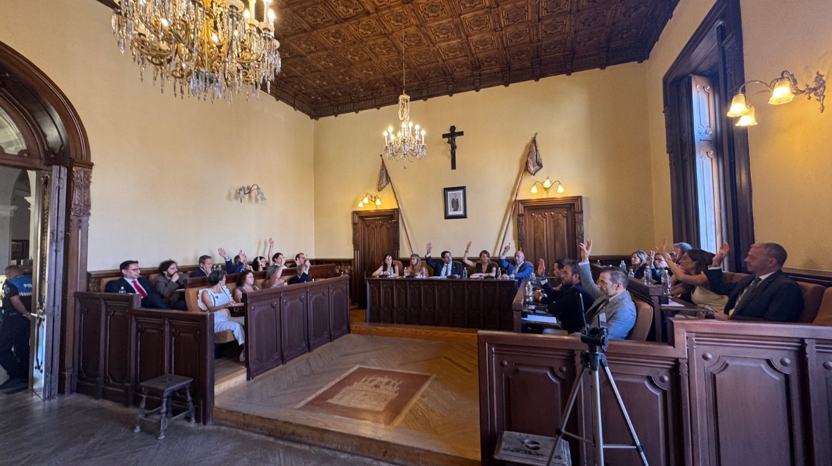 Pleno del Ayuntamiento de &Aacute;vila del mes de julio