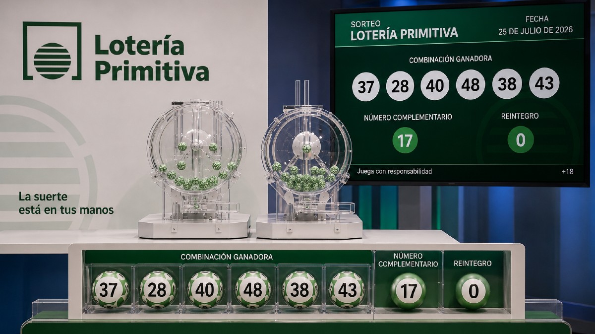 Resultados de la Loter&iacute;a Primitiva del s&aacute;bado.