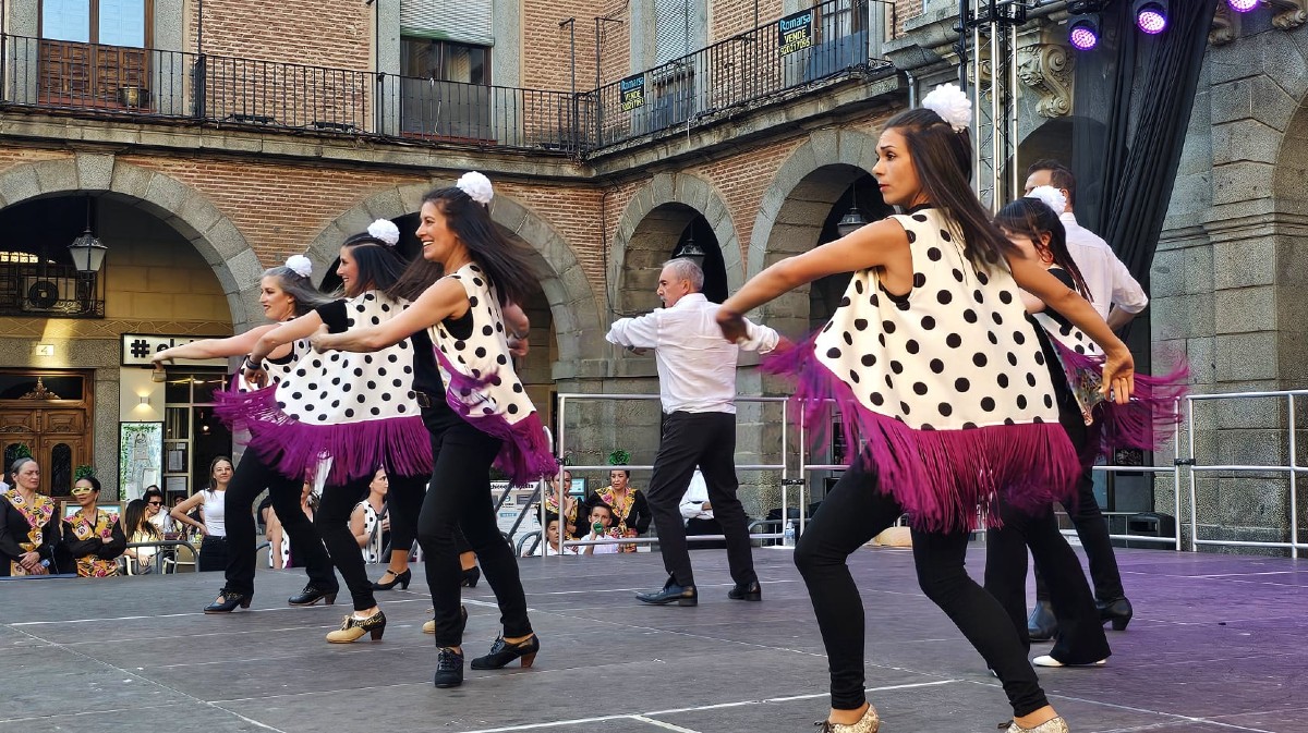 Actuaci&oacute;n de la Feria Flamenca el viernes por la tarde.