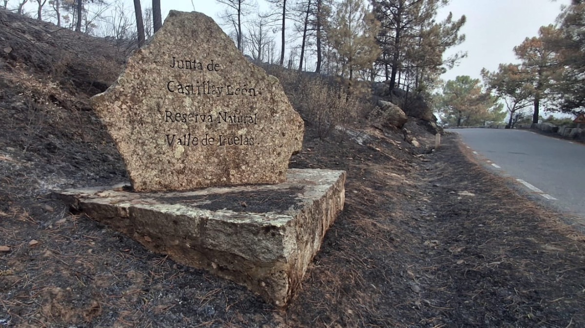 El Valle de Iruelas tras el paso del fuego