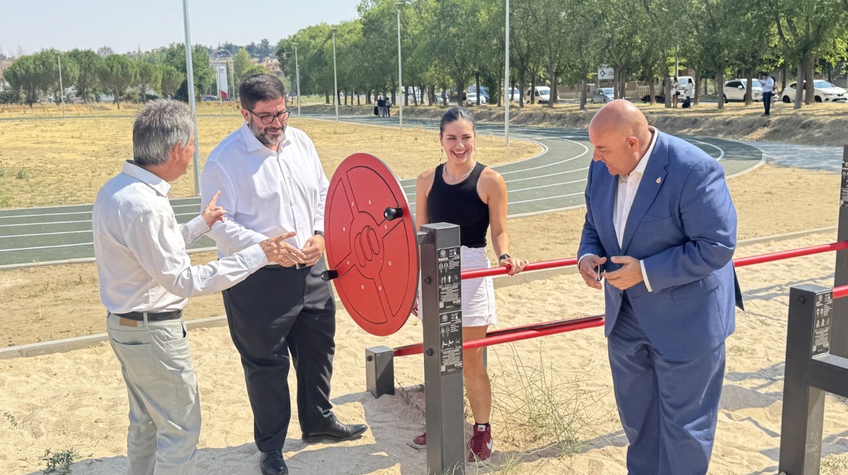 Visita al parque de calistenia