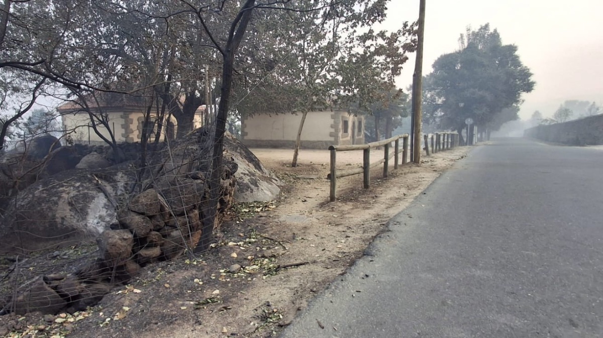 El Valle de Iruelas tras el paso del fuego