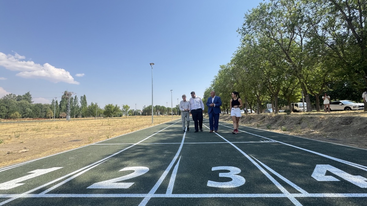 Visita por la pista de running