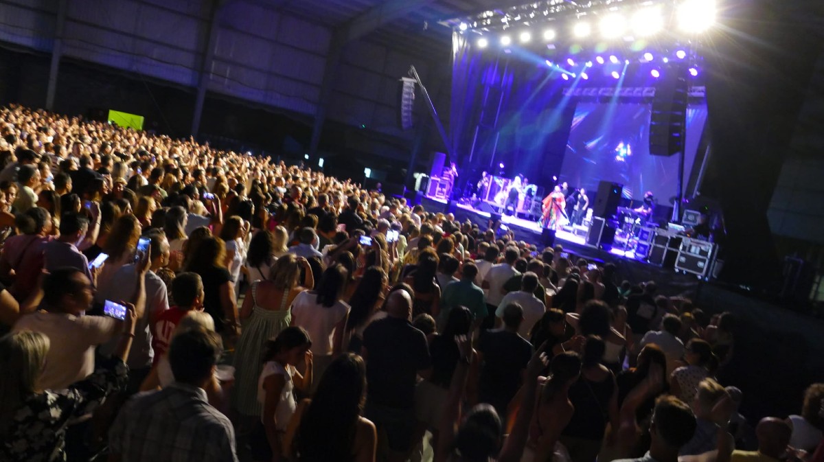 Concierto de Camela en &Aacute;vila.