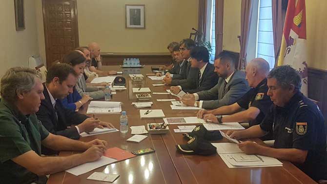 Junta de Seguridad para el Festival Internacional de Circo.