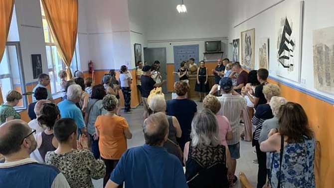 Exposición 'Re-creo V' en San Esteban del Valle.