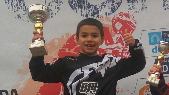 Carlos Martín Jiménez, piloto de motorcross.