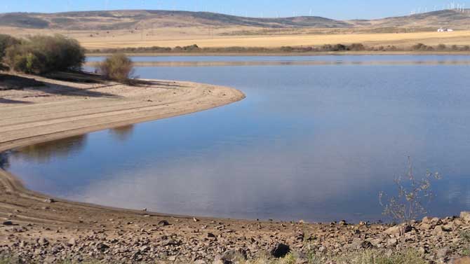 Embalse de Serones esta semana.