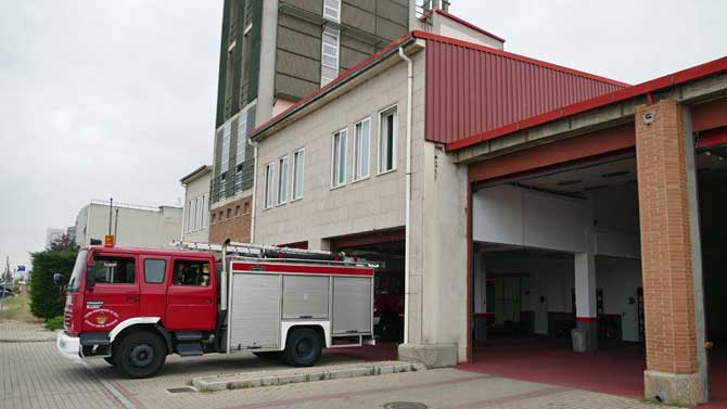 Parque de Bomberos.