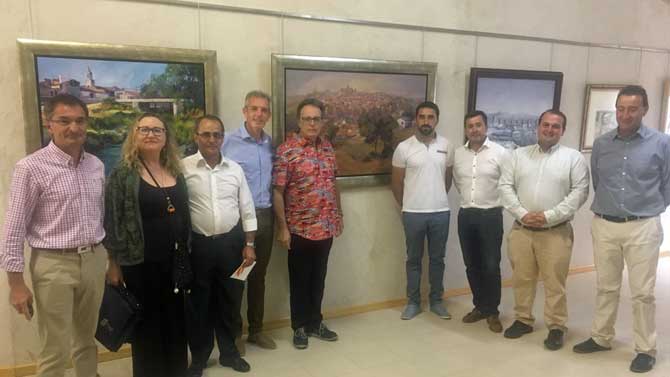 Exposici&oacute;n de pintura de varios autores en Blacha.