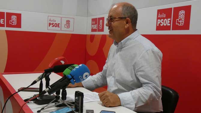 Jesús Caro en rueda de prensa.