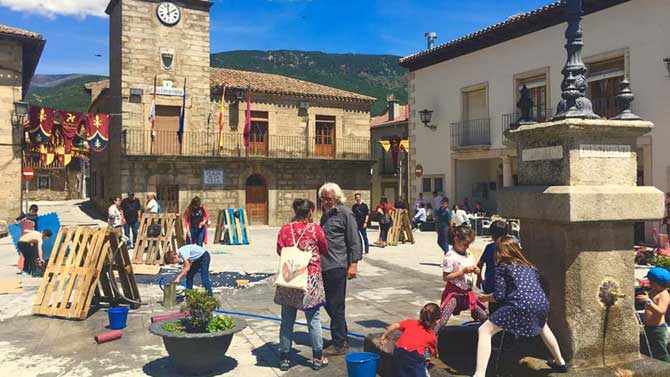 Actividades del Centro Sociocultural Caos, de La Adrada.
